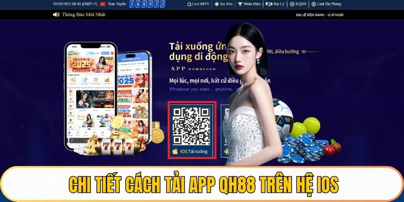 Chi tiết cách tải app QH88 trên hệ iOS
